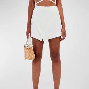 Cult Gaia Alma Overlapping Mini Skort